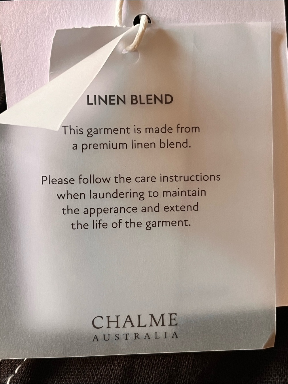 CHALME Australia Linen Blend Relaxed Leg Pant - Picture 14 of 15